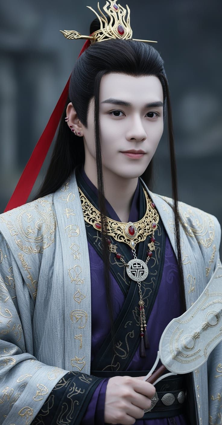 Ethereal King of the Underworld Portrait