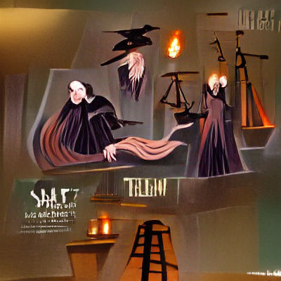 Dramatic Scene Inspired by Salem Witch Trials