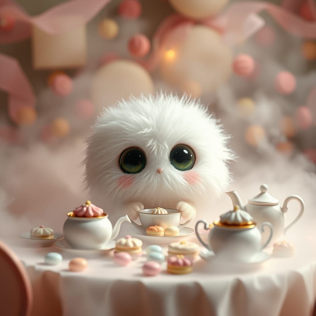 Kawaii Tea Party in Candy Wonderland