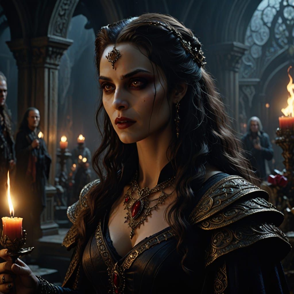 Epic Vampire Queen Grants Immortality in Atmospheric Maximal...