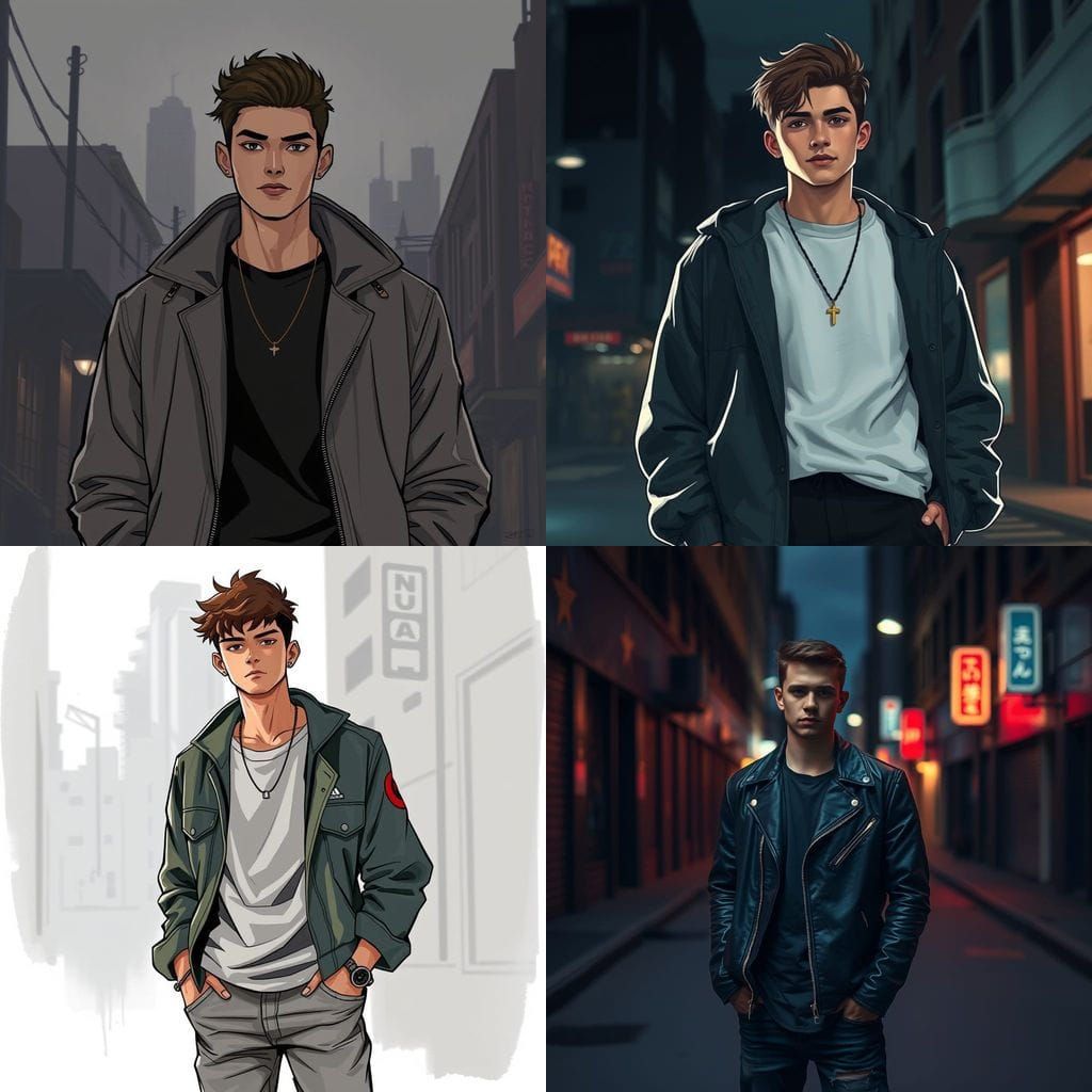 AI Generated Image of a Sigma Boy