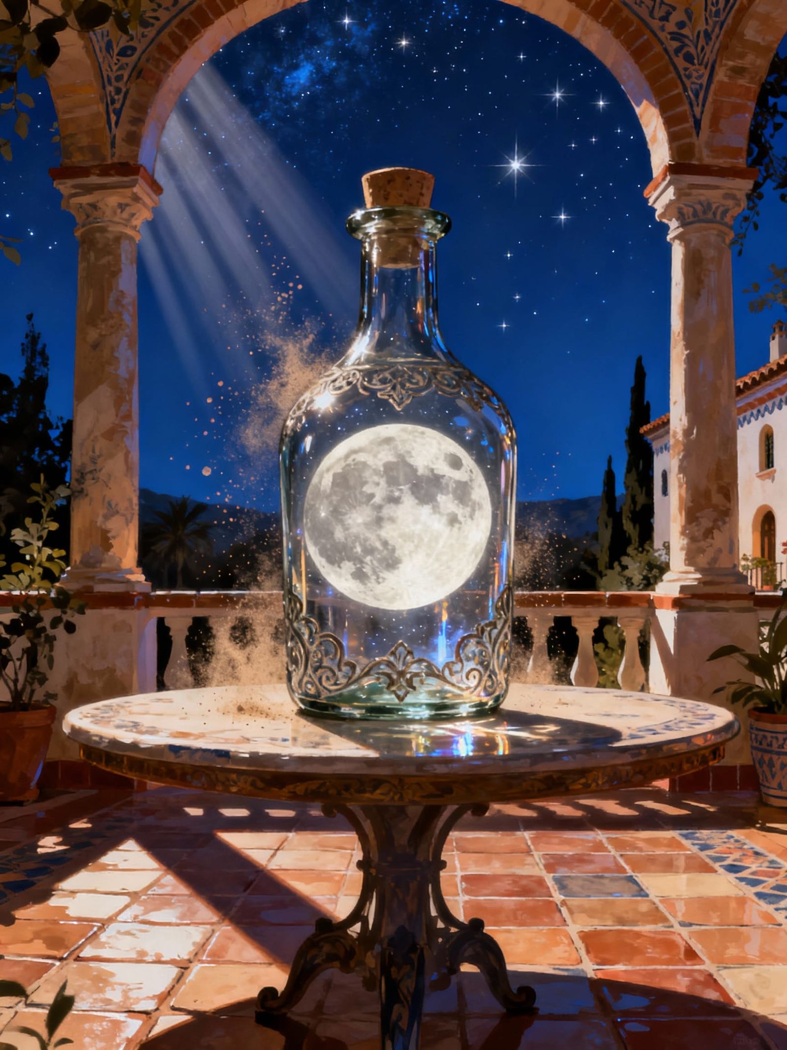 The Moon's Daring Escape