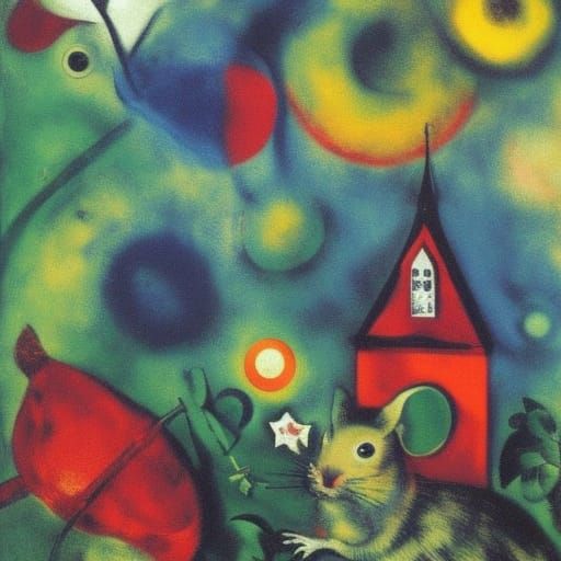 Surreal Gunners Answer Motherland's Call in Naive Style