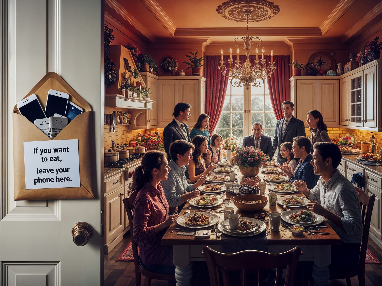 Sunday After Church, If Norman Rockwell Illustrated Today