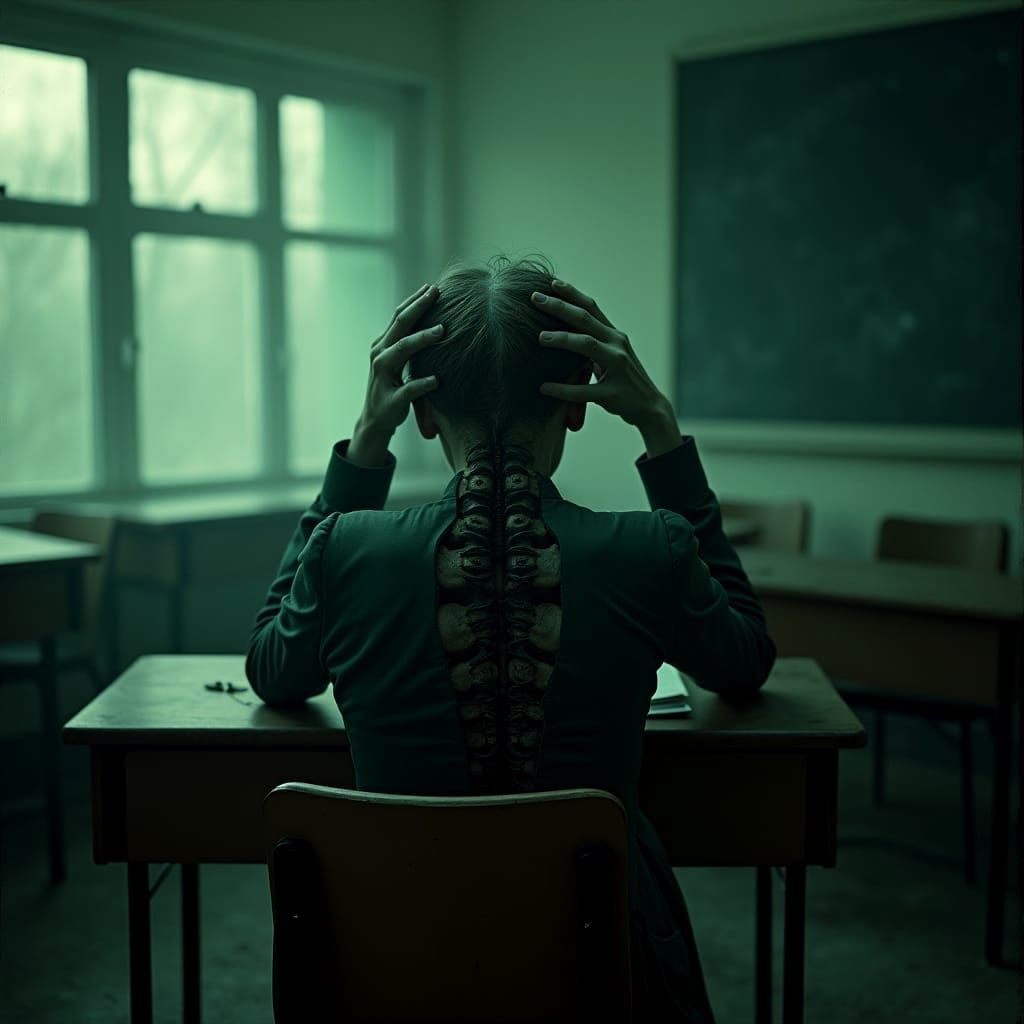 Disturbing Body Horror in Soviet Classroom