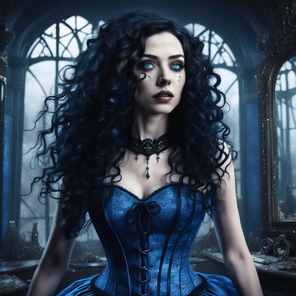 Gothic Alice in Shattered Looking Glass