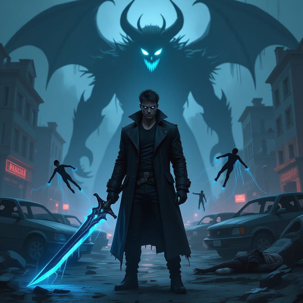 Gritty Urban Fantasy Warrior with Sentient Sword