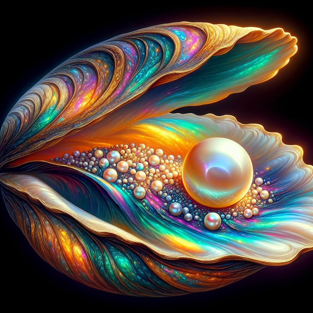 A Shell Full Of Pearl Treasures