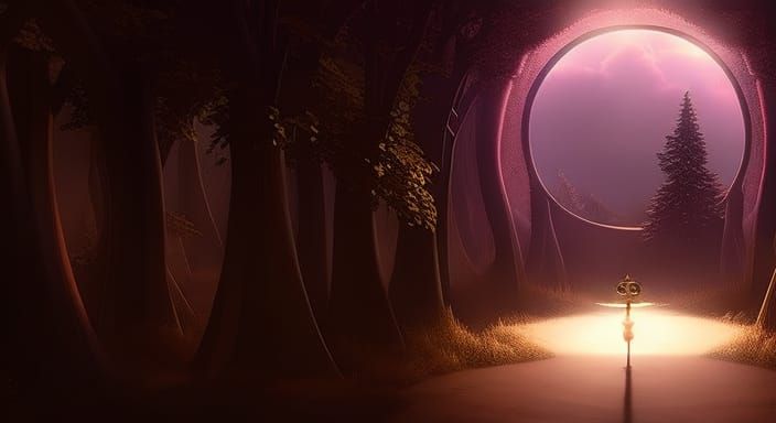 Surreal Dark Fantasy Horror Concept Art in 8k