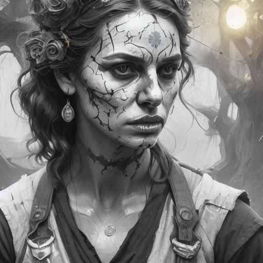 Tom Cruise Lost at Sea: Digital Art Portrait