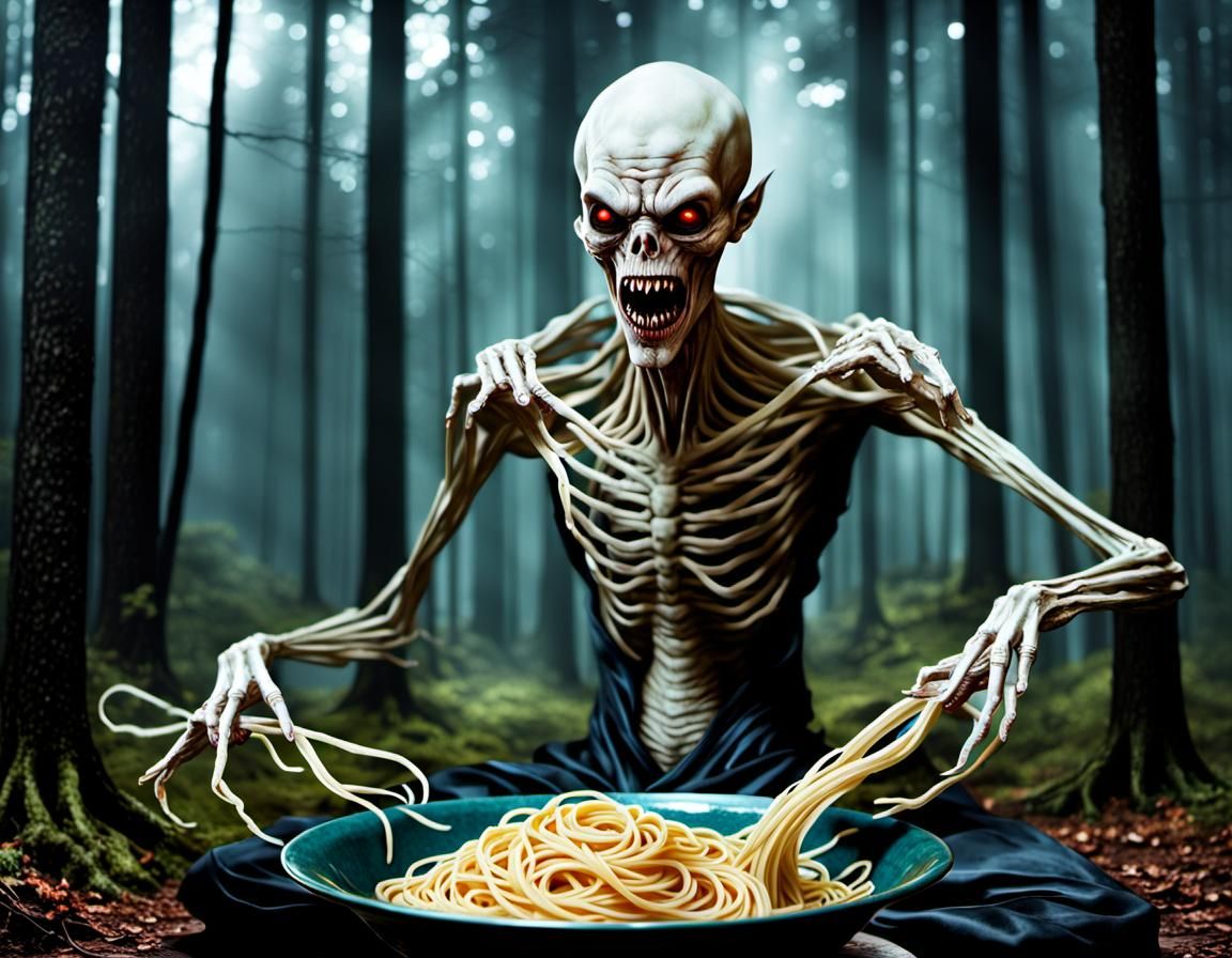 The Strigoi: Medieval Vampire Alien with Spaghetti