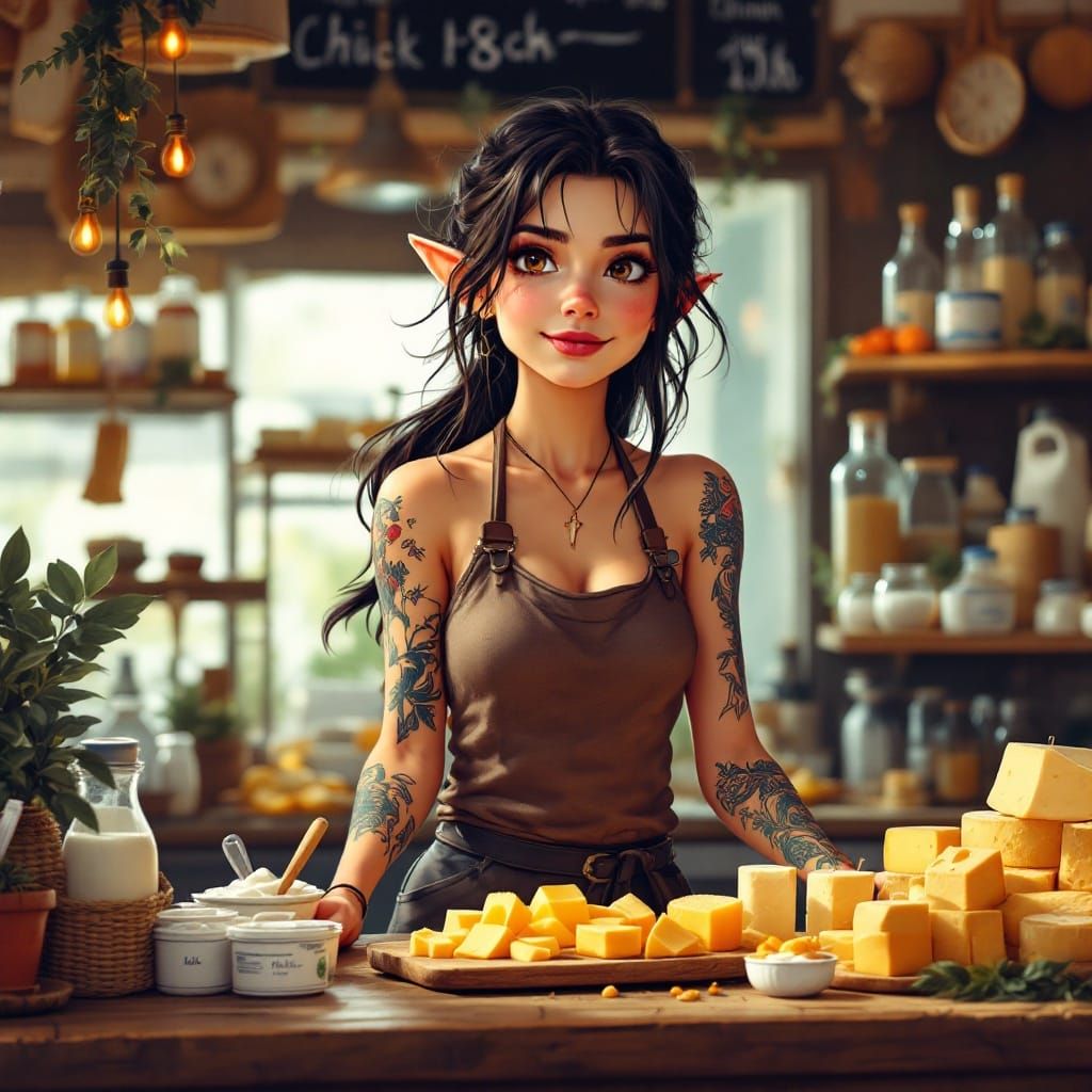 Elf shopkeeper