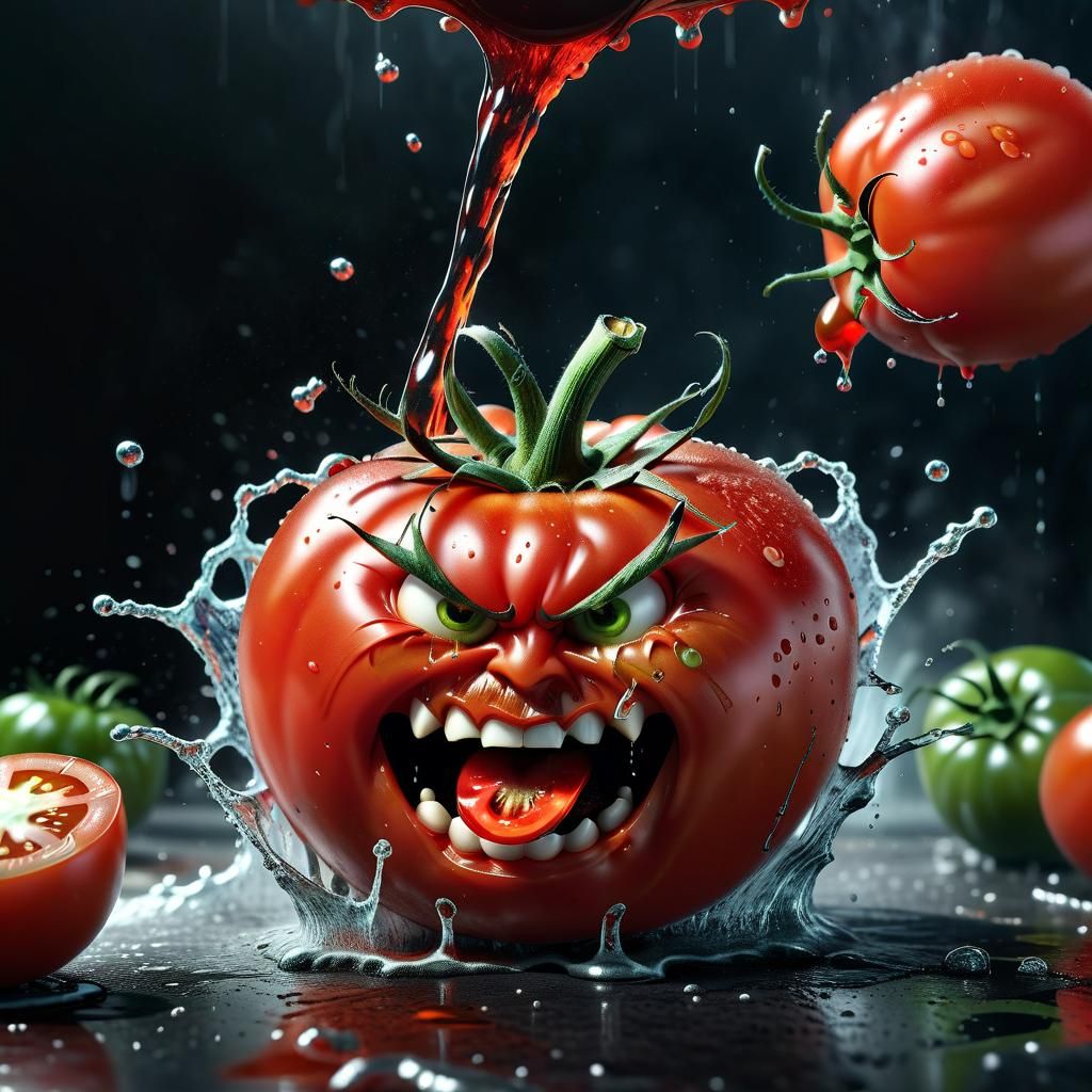 Angry tomato