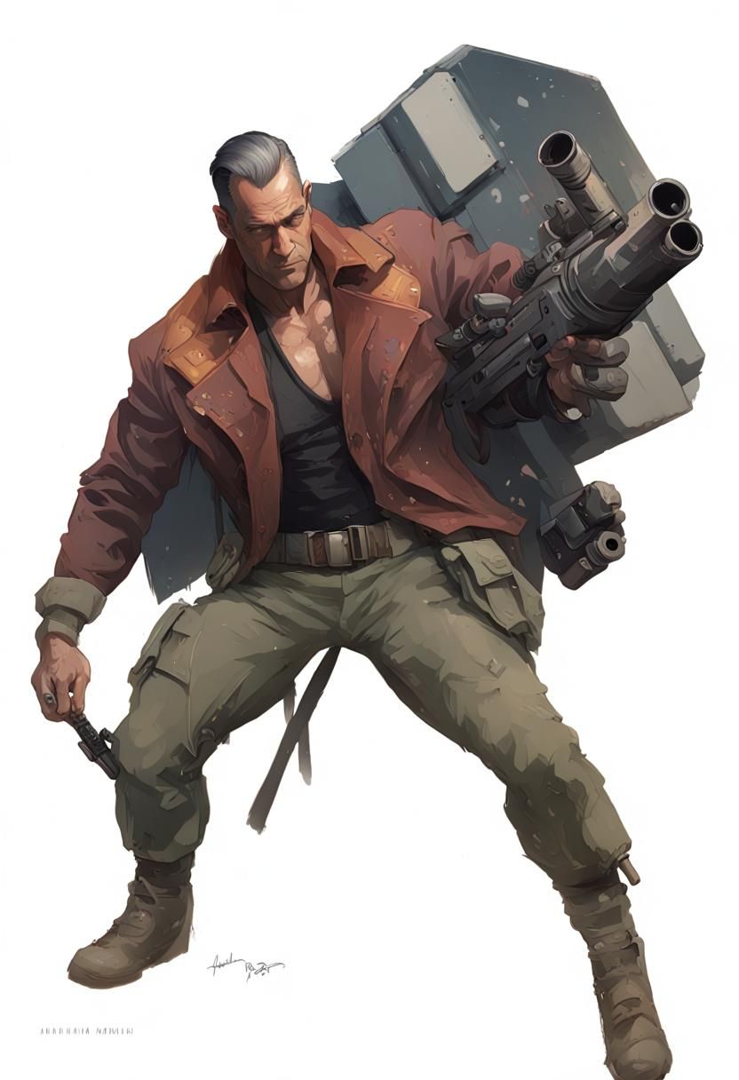 Vulcan Raven Portrait in Artstation Style