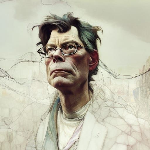 Epic Portrait of a Man in Hyperrealistic Style