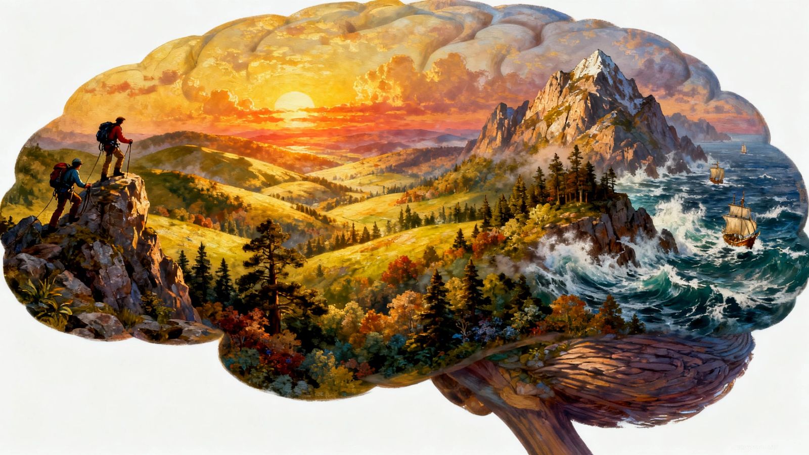 Vivid Mental Landscapes Come to Life