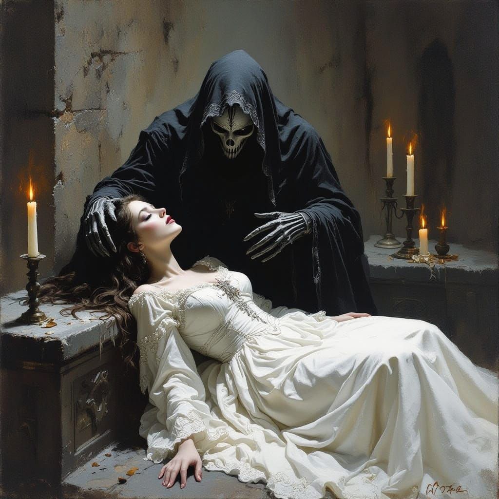 Gothic Mistress of Death Reveals Fate