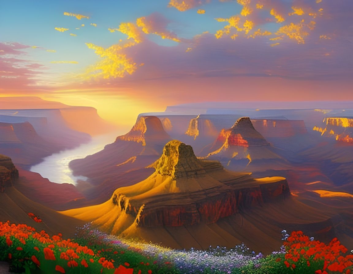 Looking into The Grand Canyon