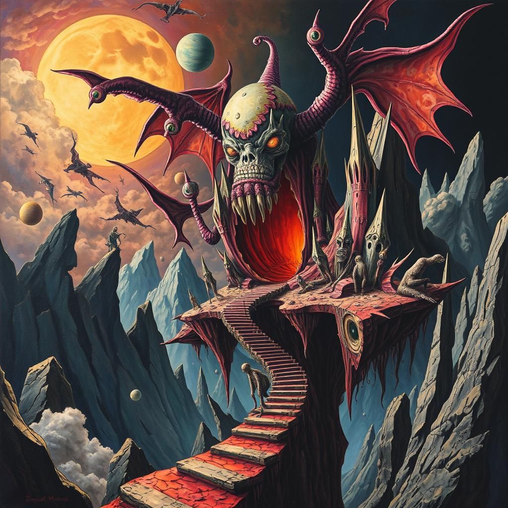 Evil Nightmarish Dream: Twisted Futurism in Dreamscape