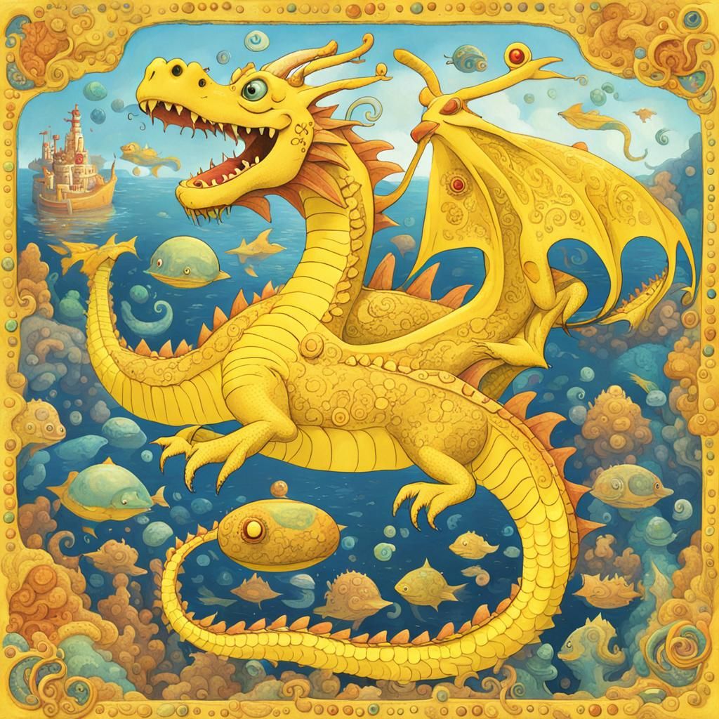 Yellow Dragon on Yellow Submarine Adventure