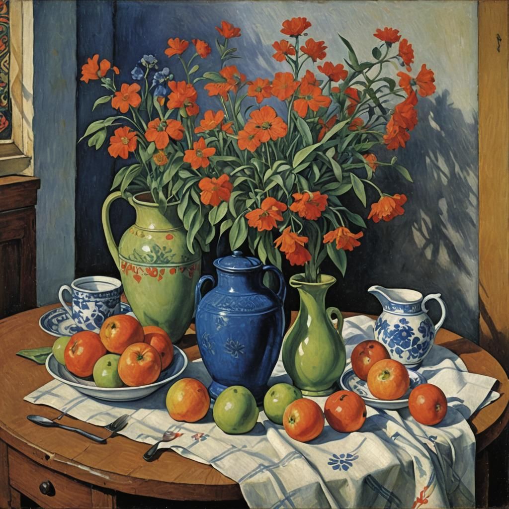 Still Life in Spherical Perspective