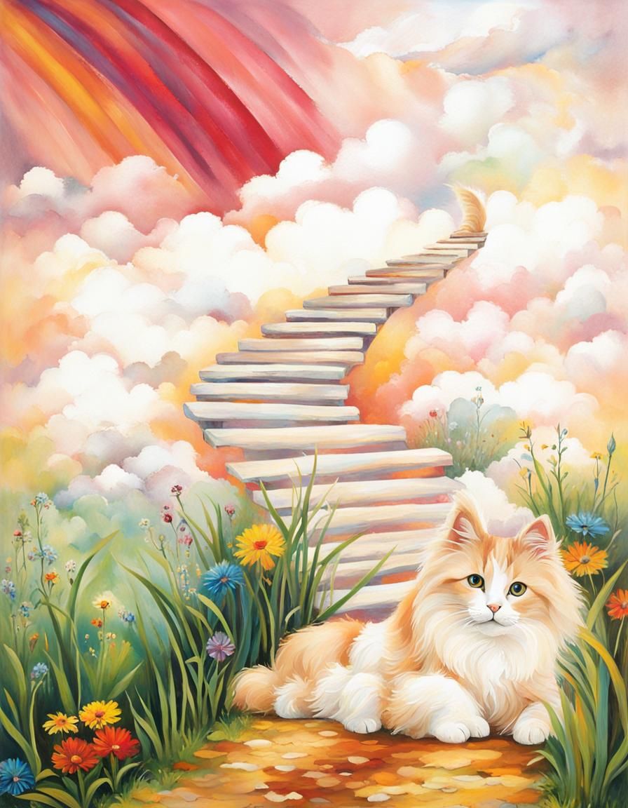 Loved animals have to leave us eventually; they say they cro...