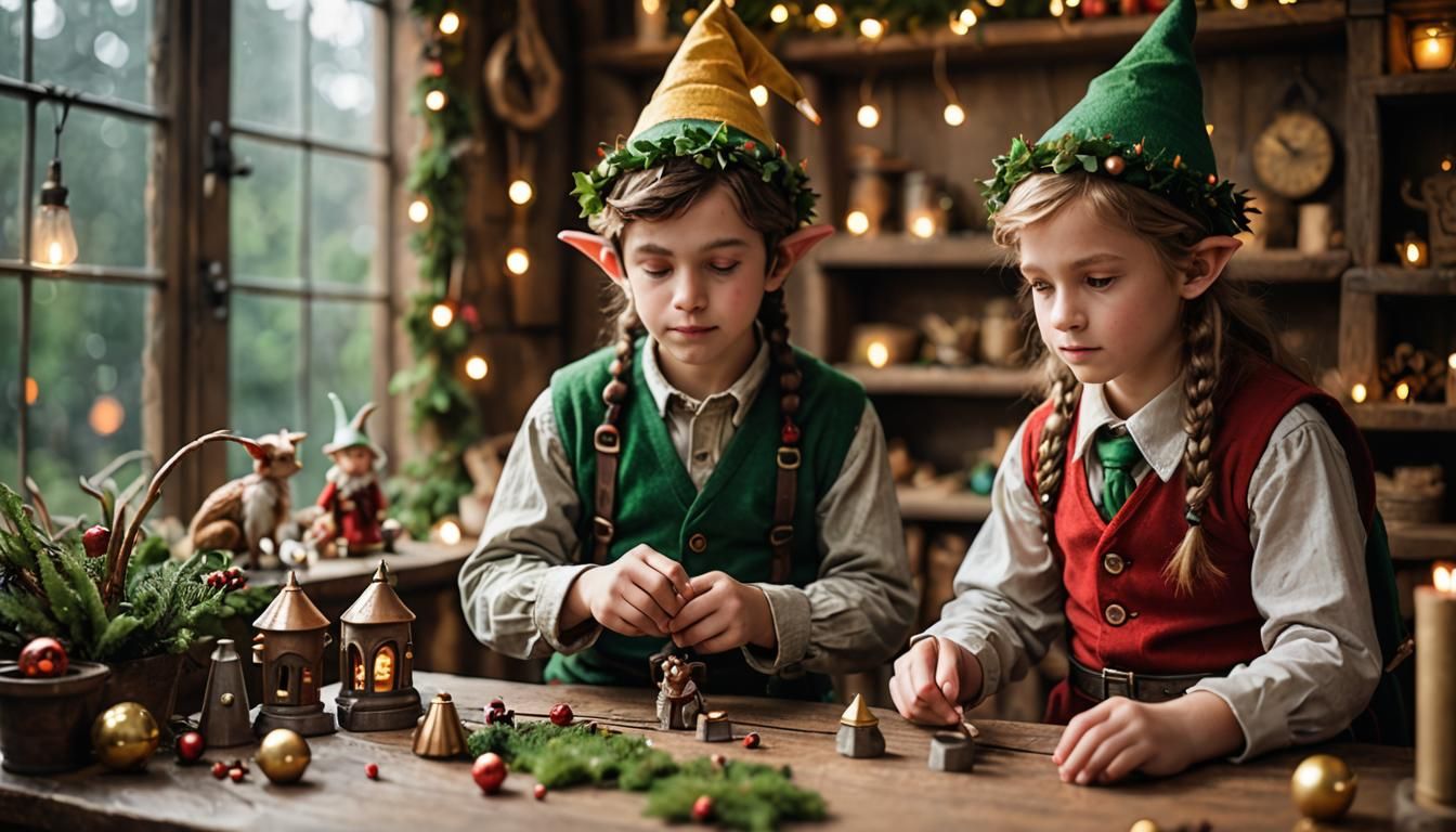 Elves' Workshop: Professional Photography with Bokeh