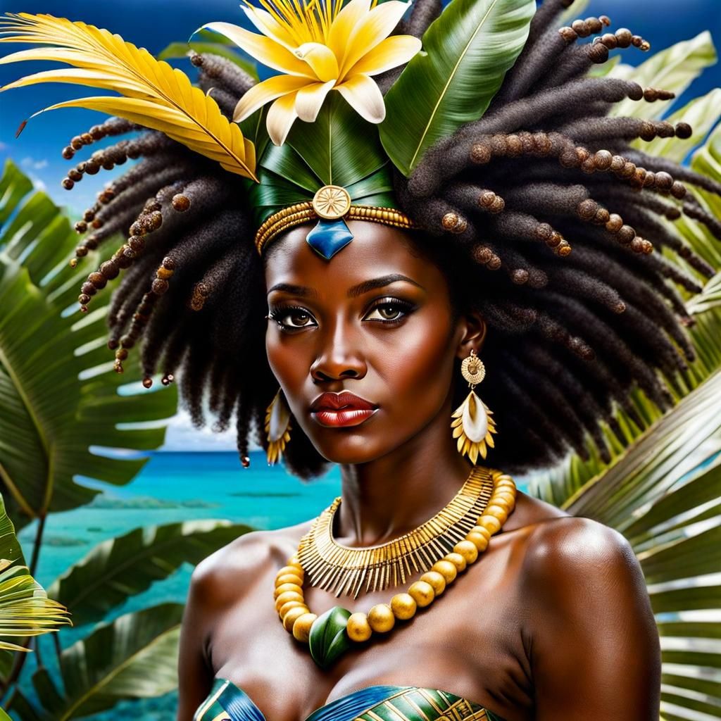 Solomon Islands as a Woman