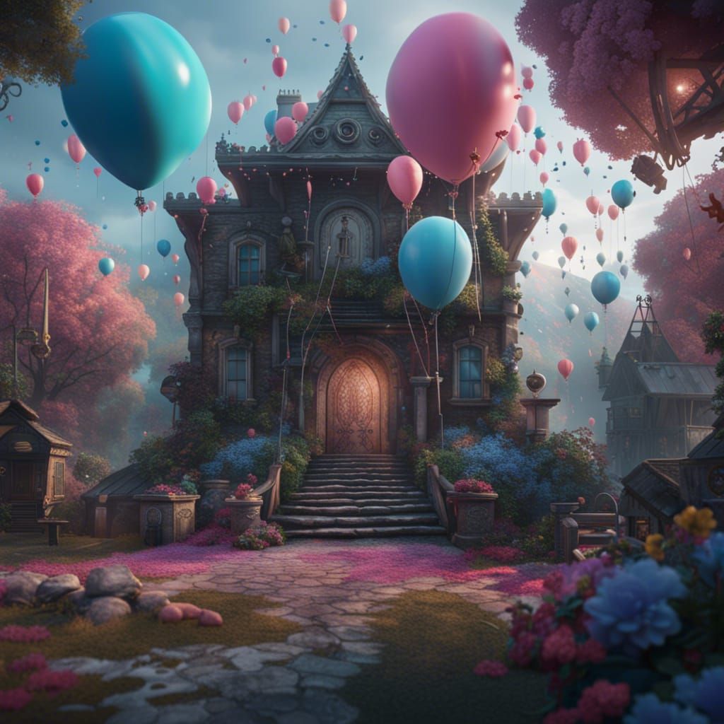Fantastical Gender Reveal Concept Art