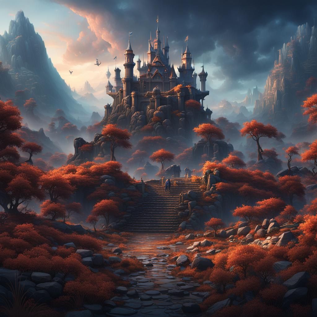 Existential Reset: Detailed Matte Painting in 8K