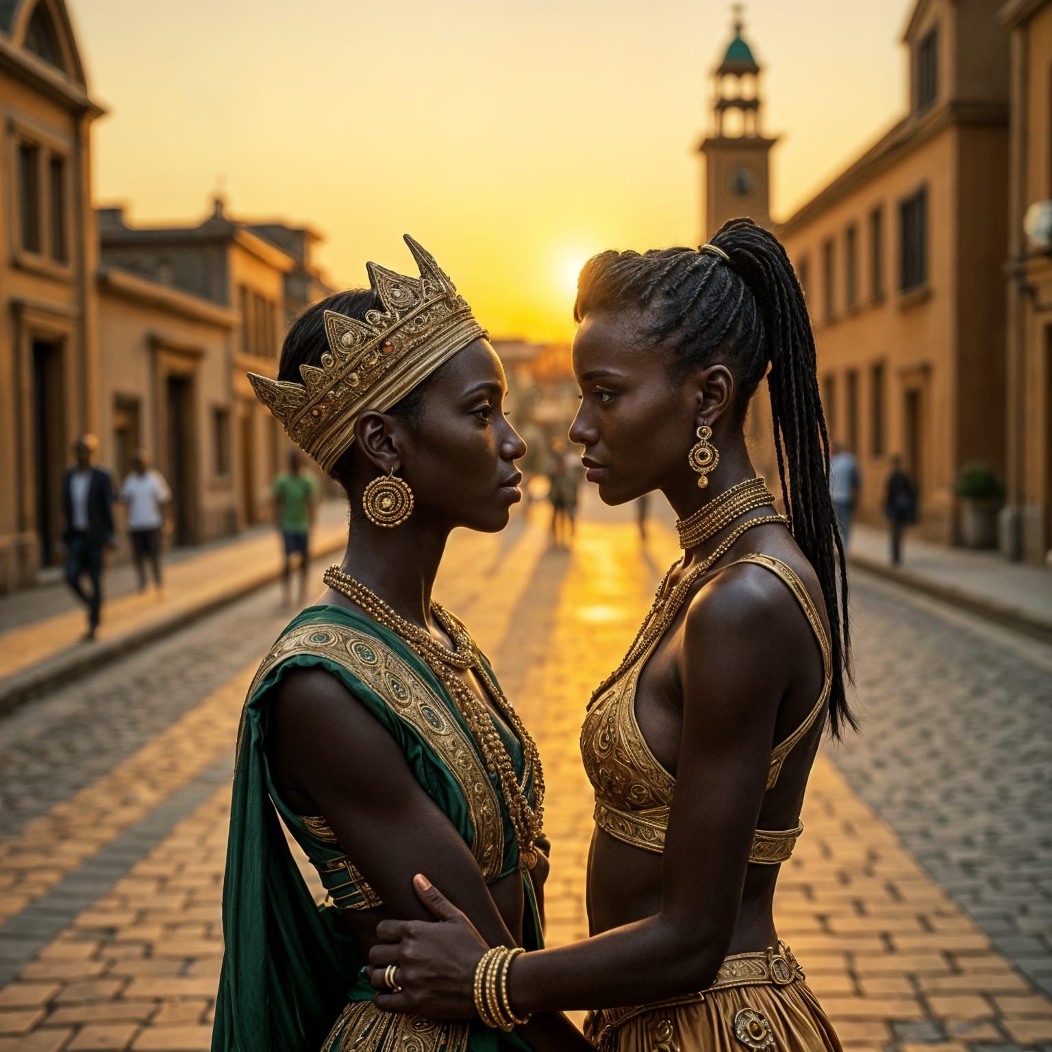 African Royalty Meet in Timbuctu