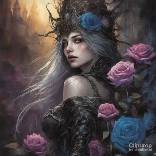 Lady Death Digital Art Rendering