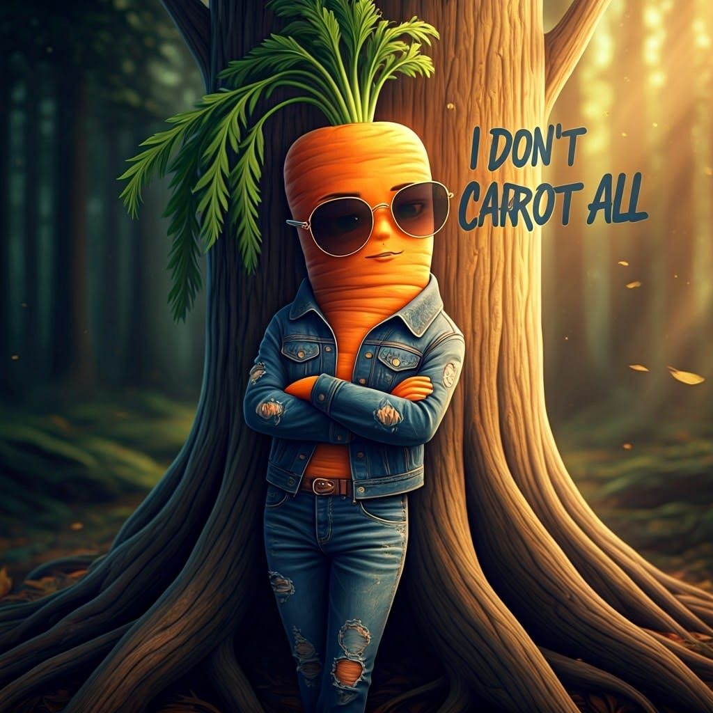 I don't carrot all 😎😎