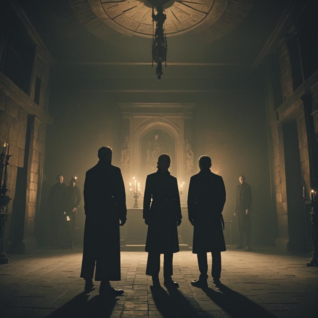 Van Helsing Clan in Gothic Horror Chamber