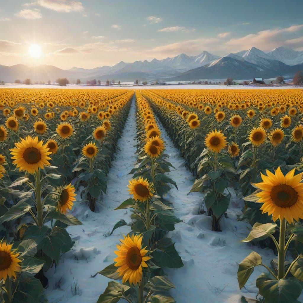 Surreal Autumn God Reveals Winter Landscape