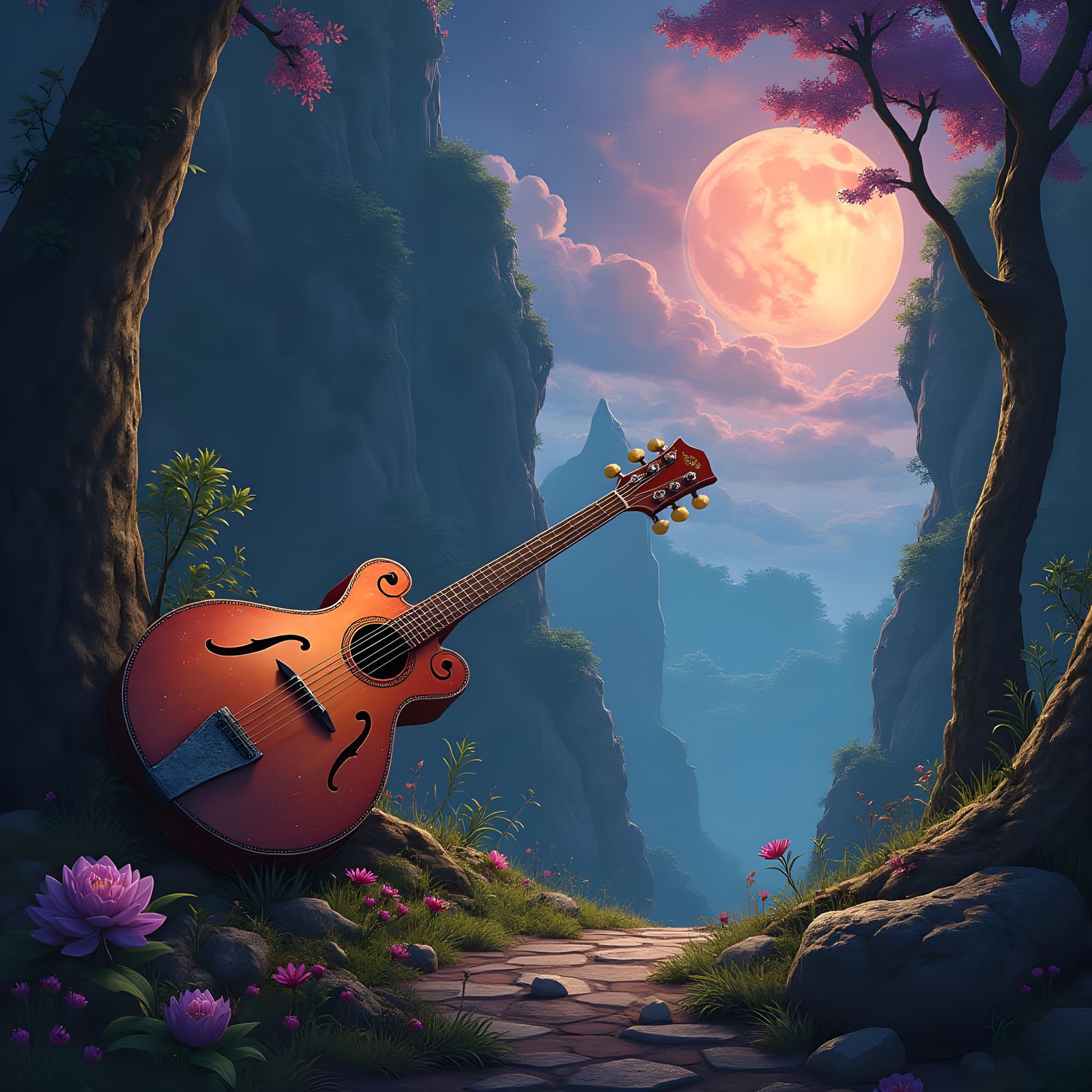 Cosmic Mandolin: Encompassing Universe and Nature