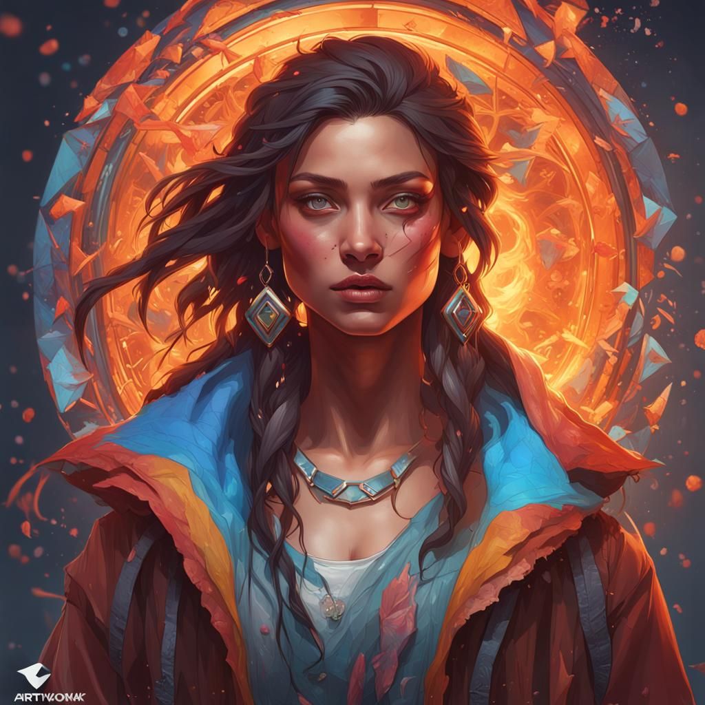 Hyperdetailed Portrait of a Woman in 8K Resolution