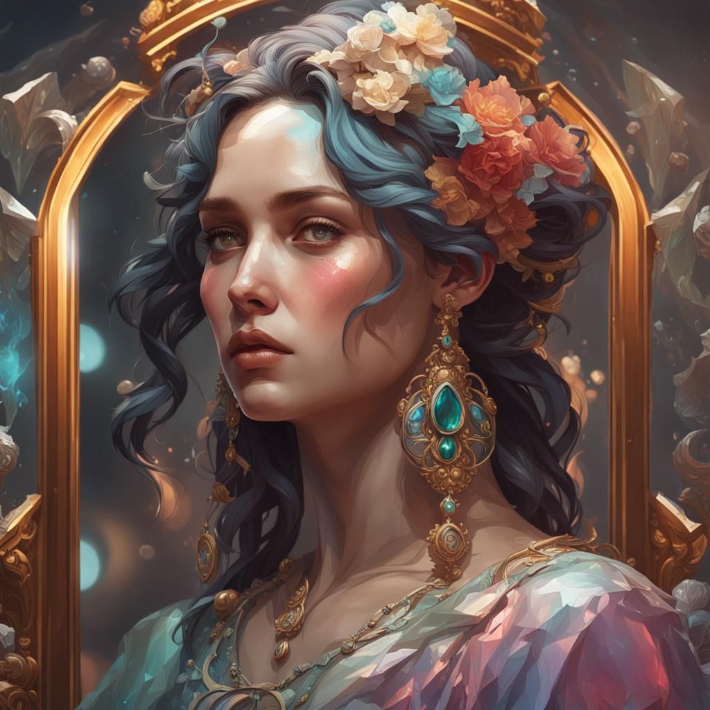 Detailed Portrait with Dynamic Lighting