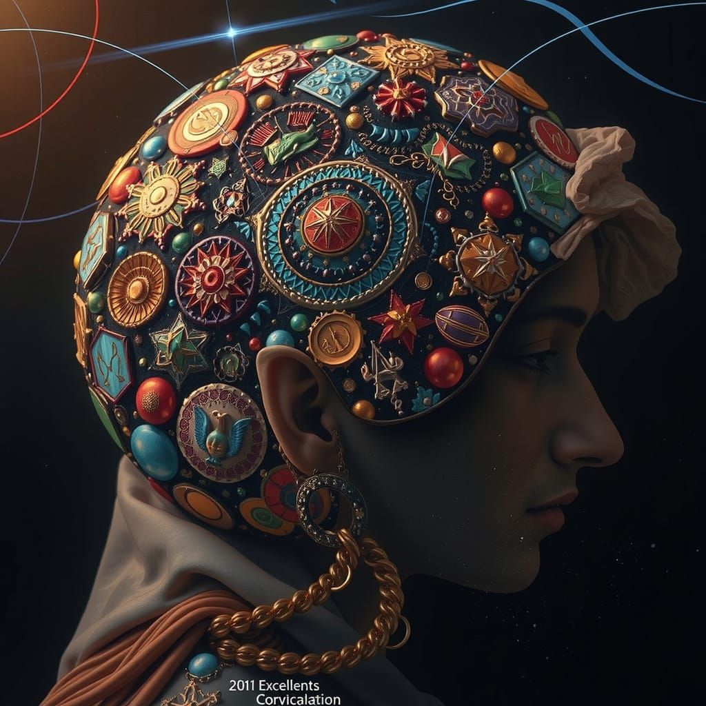 Masterpiece Painting of Beauty and Truth