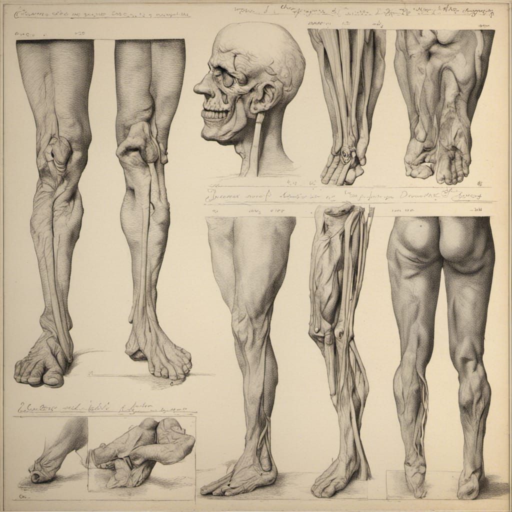 Badly Generated AI Image with Distortions and Errors