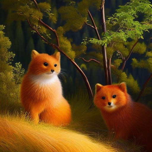 Quokka Portrait in a Lush Wildflower Field