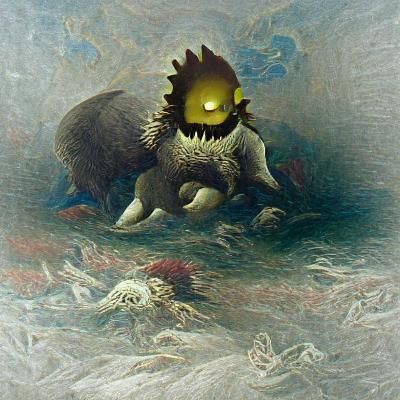 Demogoron in a Gothic Horror Style