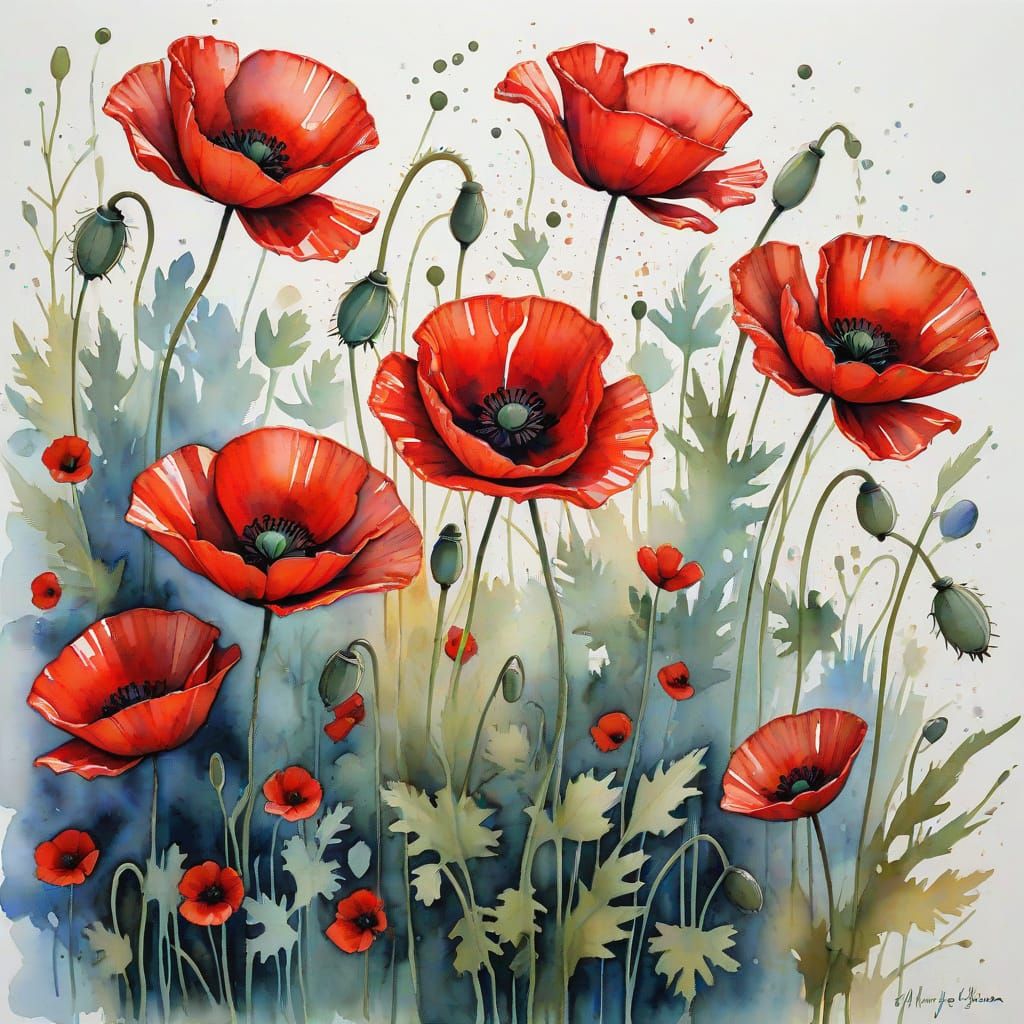 red Poppies