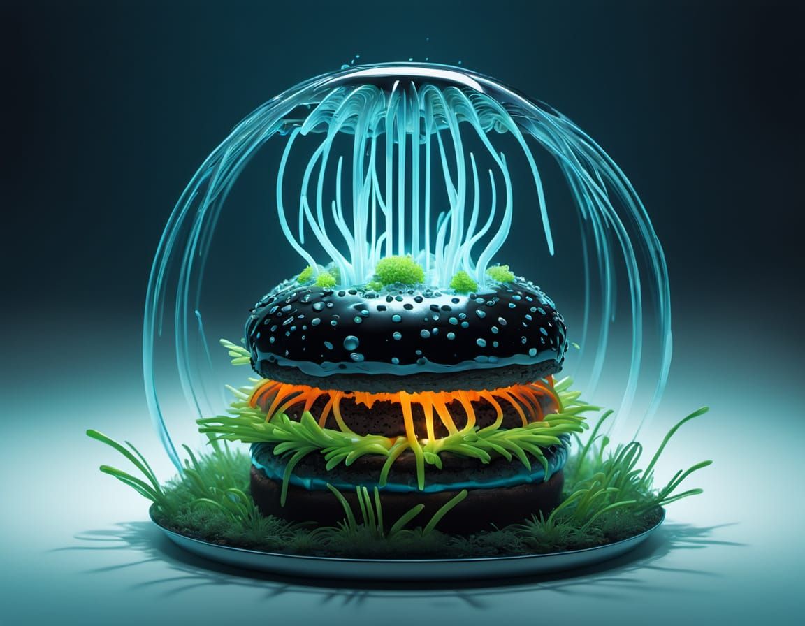 Ferrofluid Burger in Cosmic Landscape