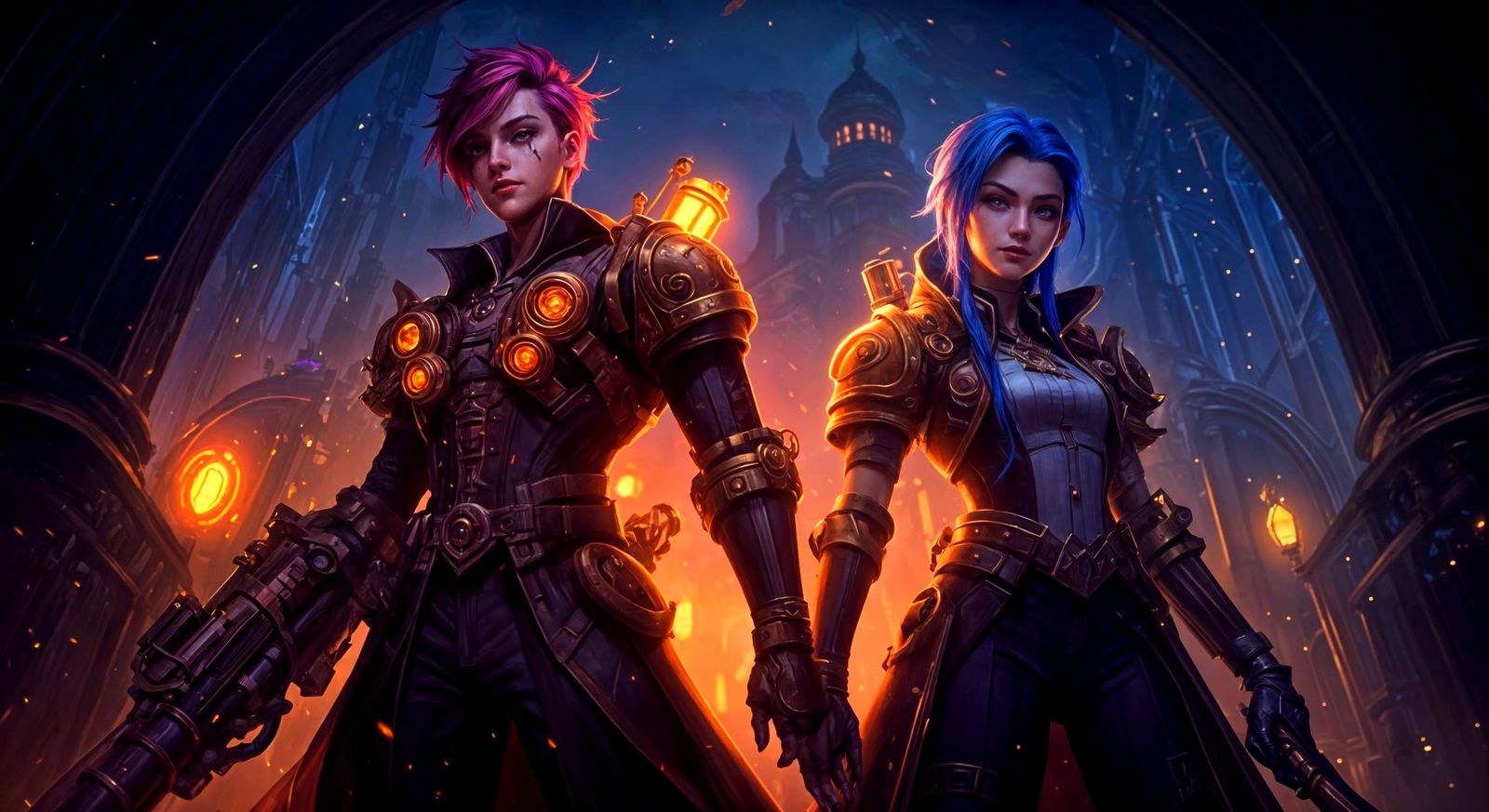 Ethereal Fantasy Vi Jinx in a Dreamlike Mechanical World