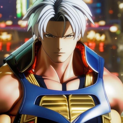 Anime Portrait as King of Fighters Character