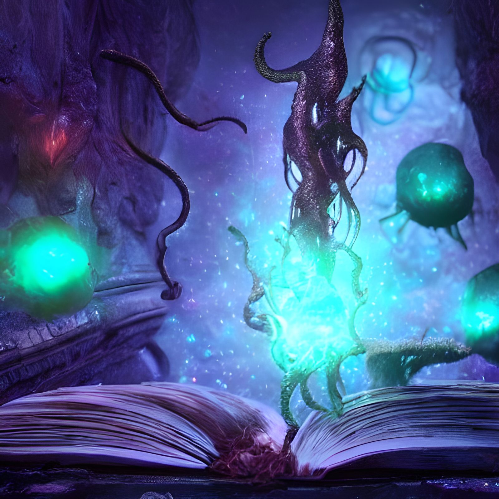Mystical Grimoire of Spells in Unreal Engine