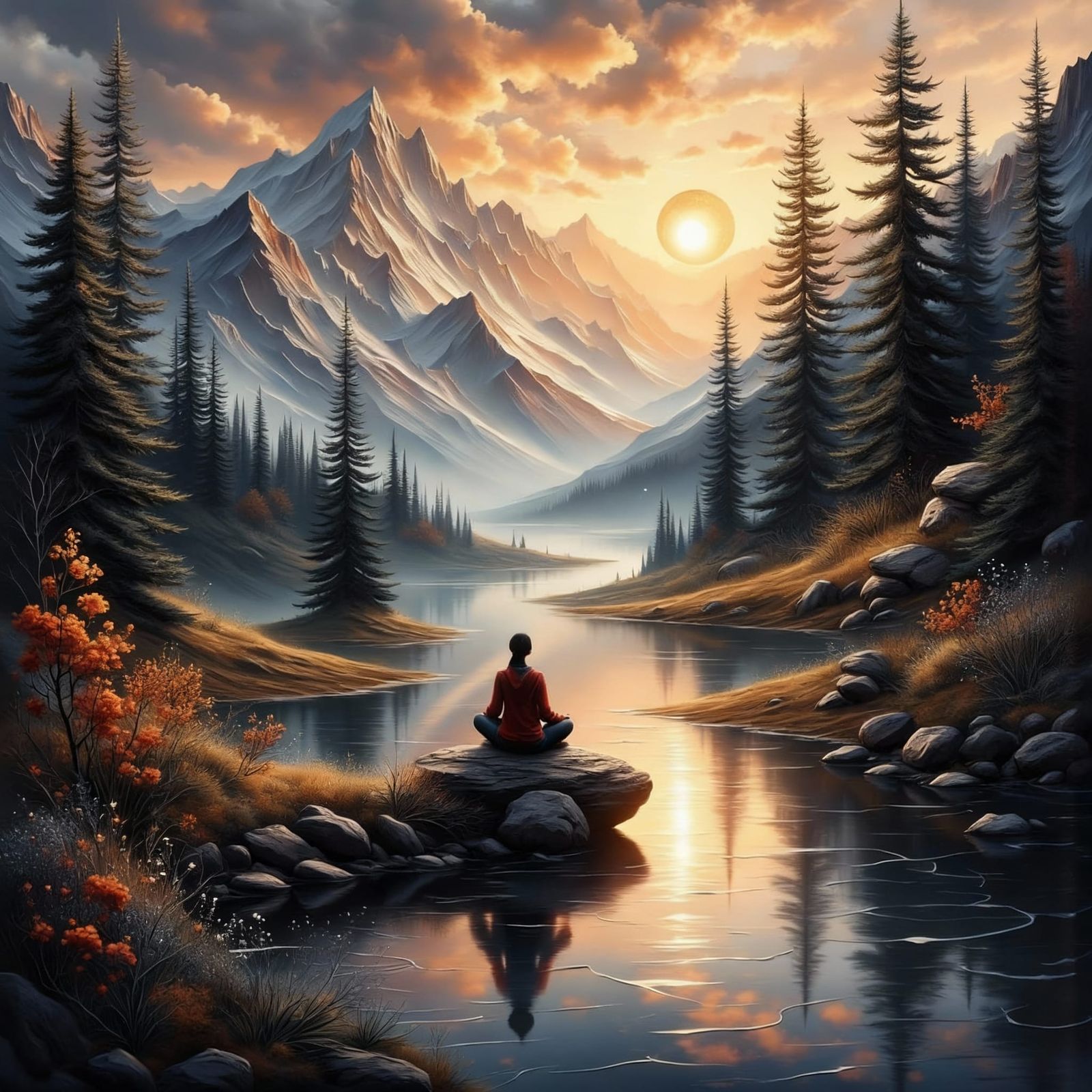 Epic Cinematic Inner Peace Landscape