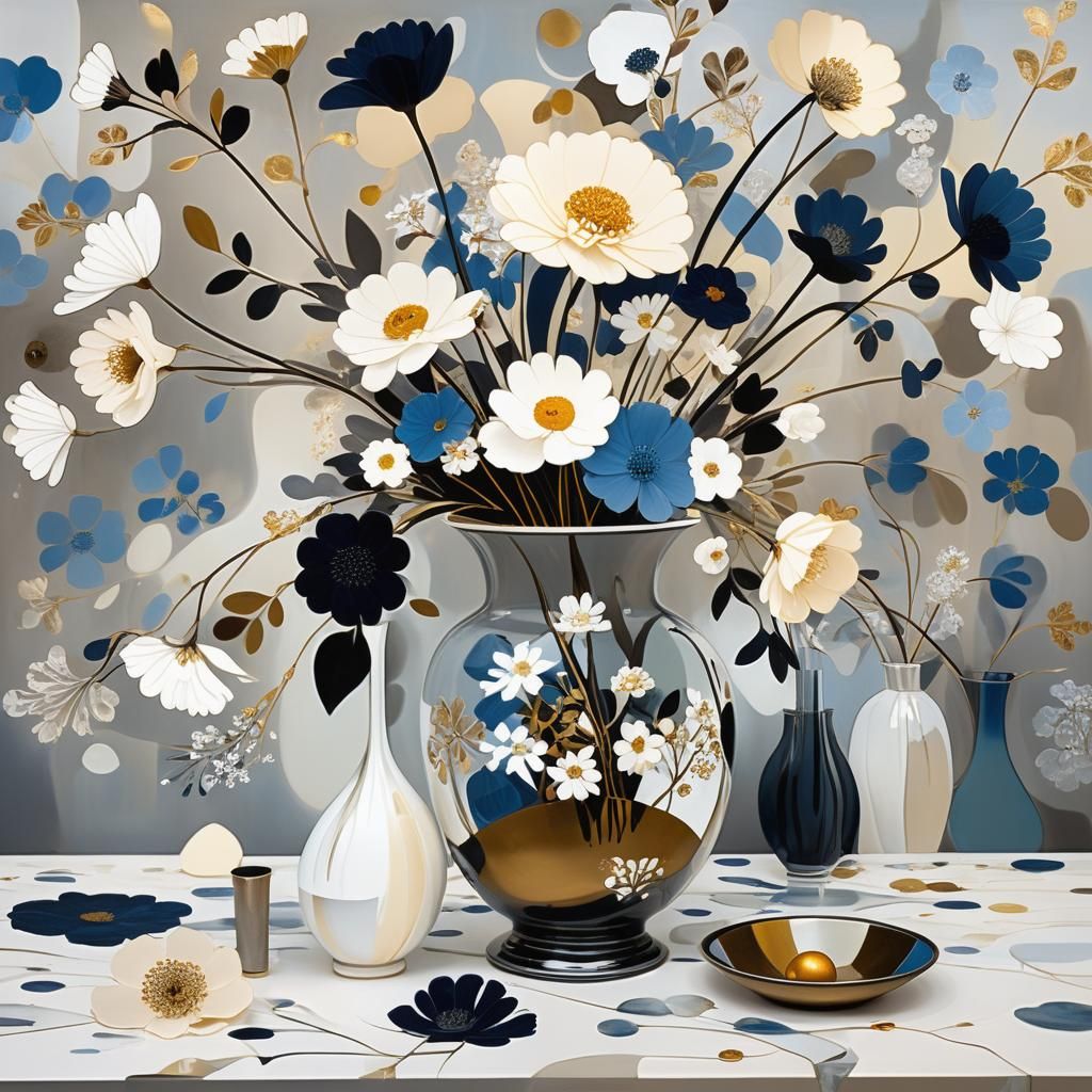 Still life with flowers