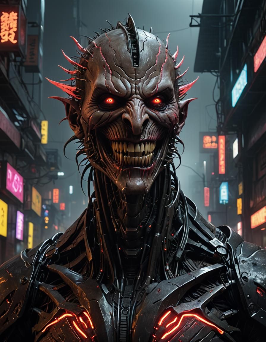 Cyberpunk Demon
